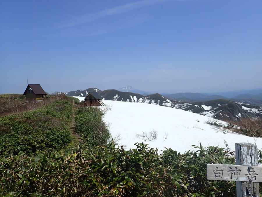 白神岳山頂(巡視員撮影)